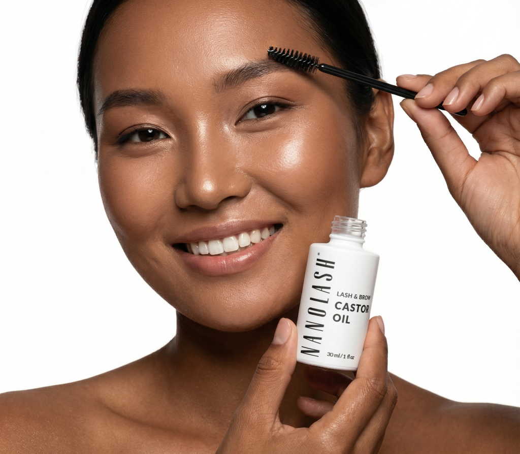 risiiniöljy kulmakarvat nanolash